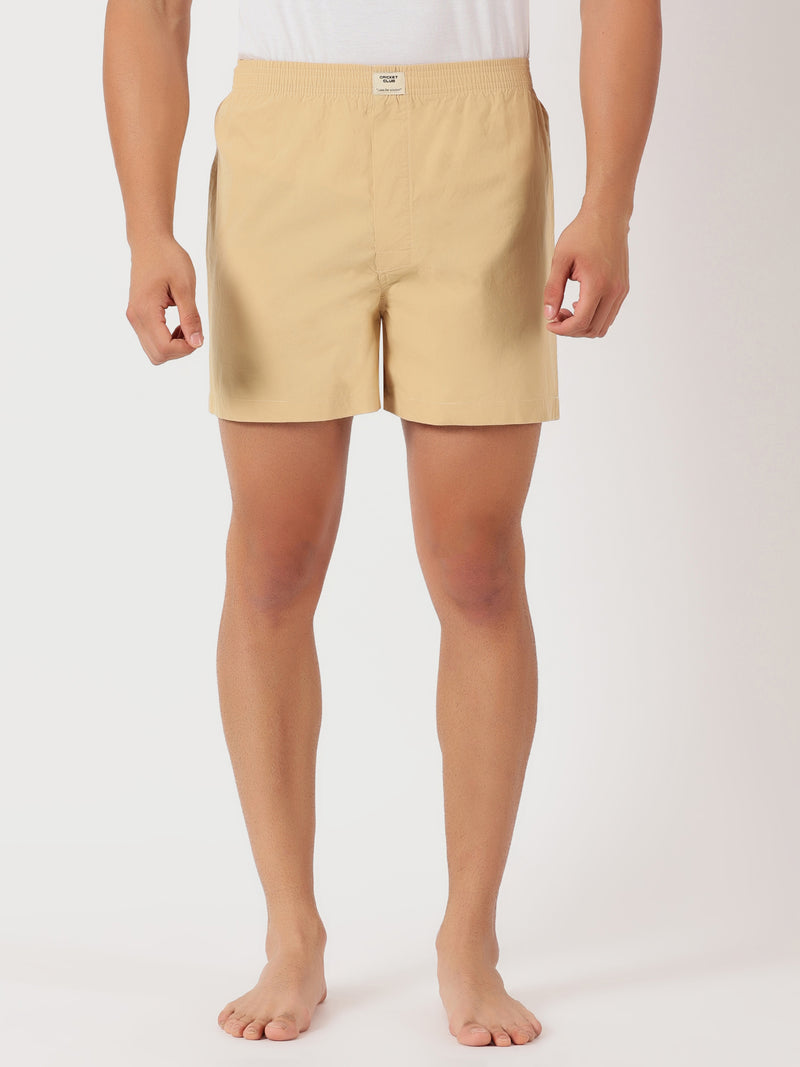 Thomas Scott Men Multicolor Cricket Club Regular Fit 100% Cotton Woven?Boxer Shorts (Pack of 3)