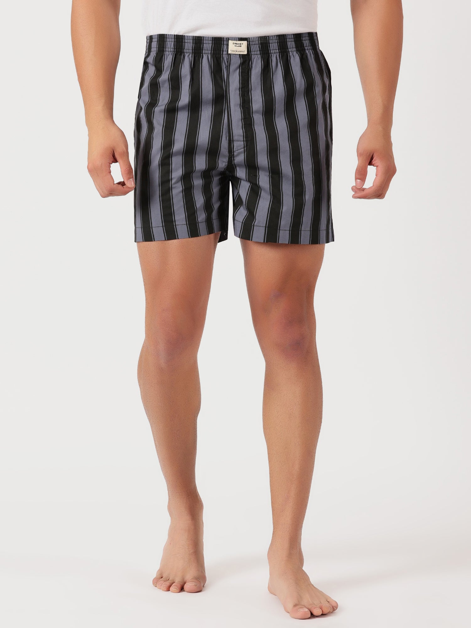 Thomas Scott Men Multicolor Cricket Club Regular Fit 100% Cotton Woven?Boxer Shorts (Pack of 3)