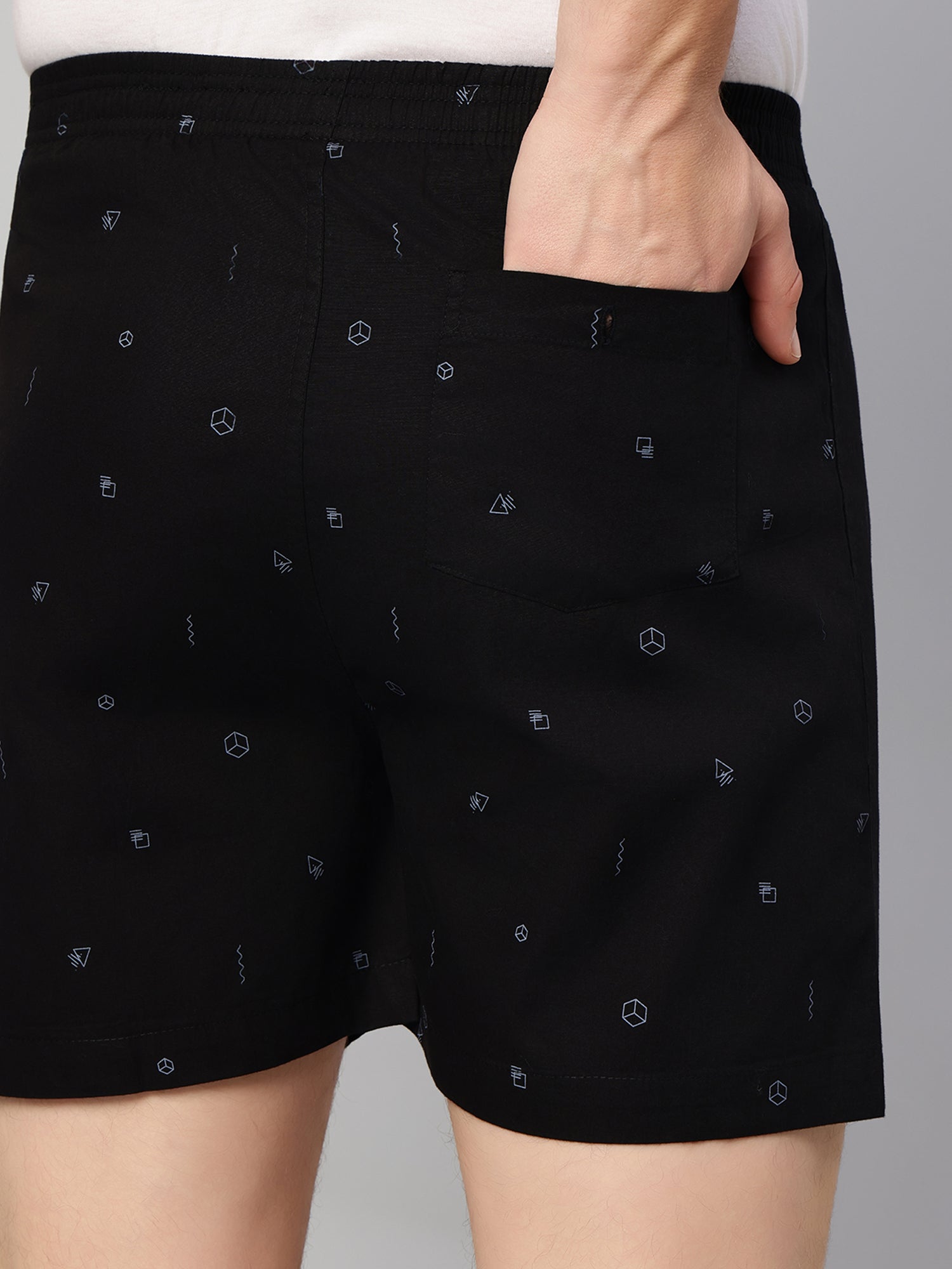 Thomas Scott Men Multicolor Cricket Club Collection Regular Fit 100% Cotton Woven Boxer Shorts (Pack of 3)