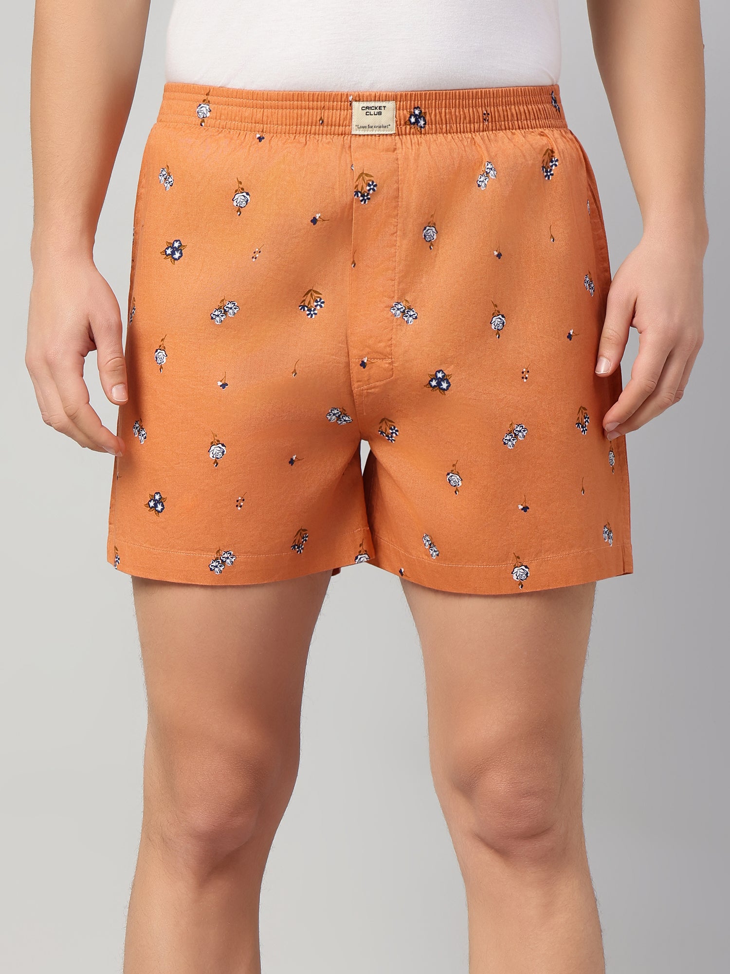 Thomas Scott Men Multicolor Cricket Club Collection Regular Fit 100% Cotton Woven Boxer Shorts (Pack of 3)