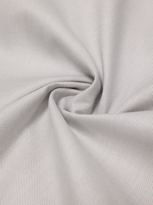 Thomas Scott Men Grey Plus Size Smart Long Sleeves Regular Fit Spread Collar Solid 100% Cotton Formal Shirt