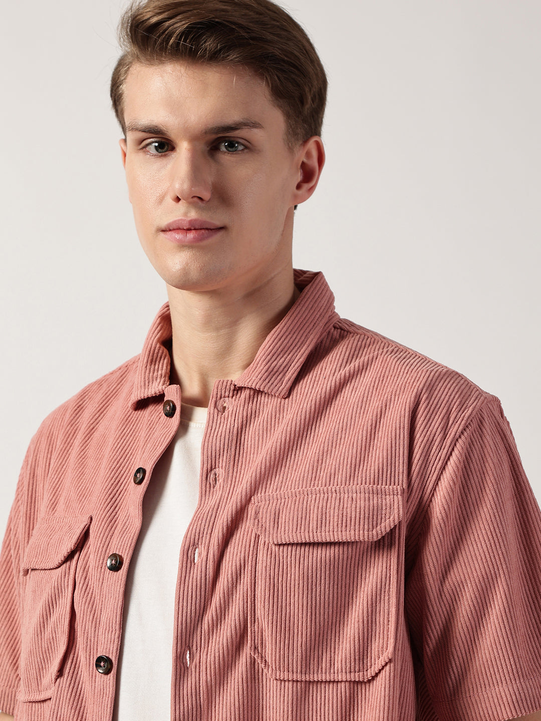Thomas Scott Men Premium Opaque Striped Casual Shirt