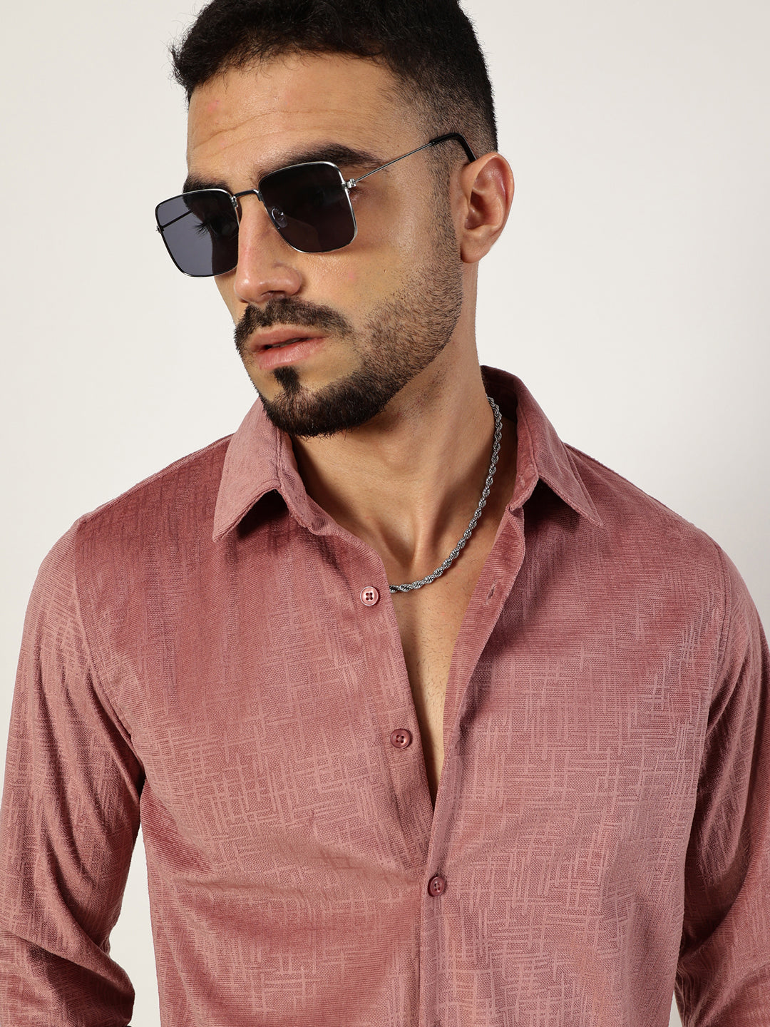 Thomas Scott Men Premium Slim Fit Opaque Casual Shirt