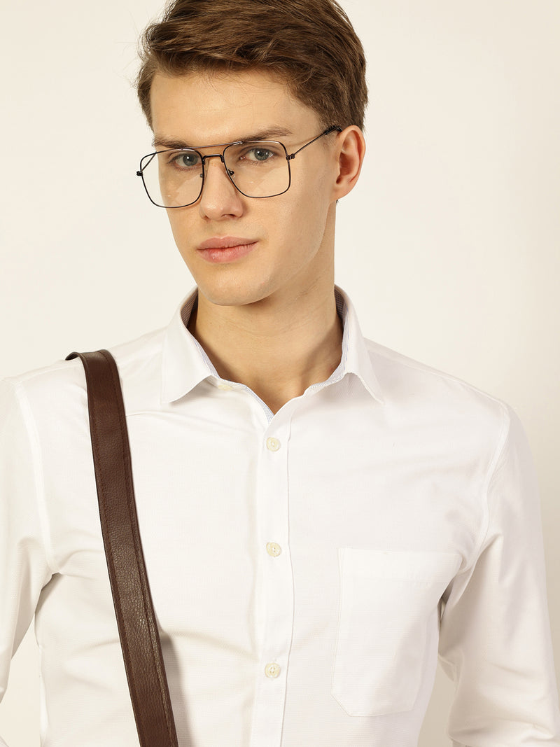 Thomas Scott Men Smart Opaque Formal Shirt