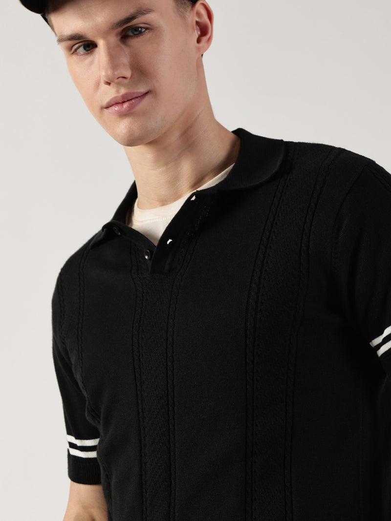 Thomas Scott Men Polo Collar T-shirt