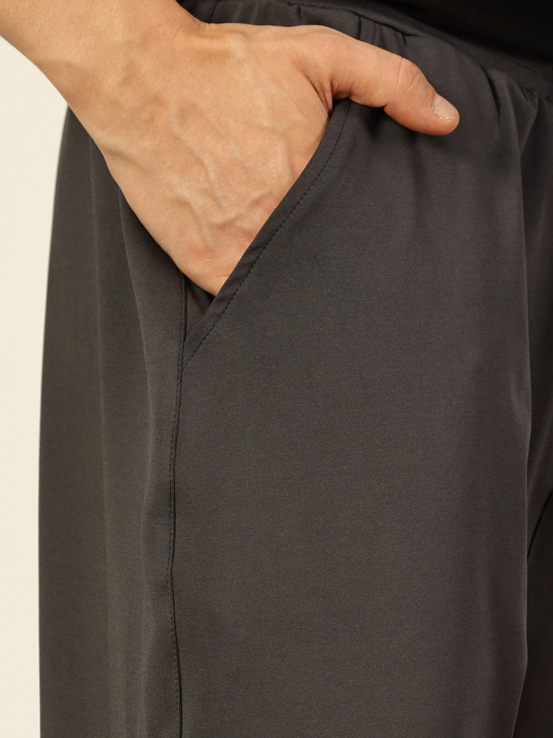 Thomas Scott Men Mid Rise Solid Cotton Track Pants