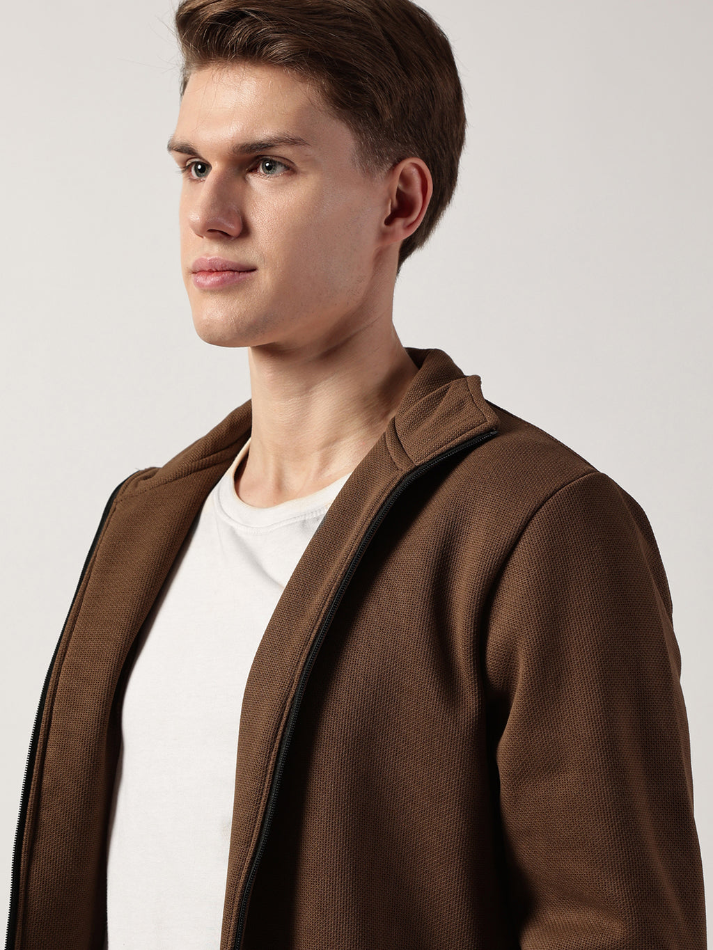 Thomas Scott Men Brown Outdoor Tailored Jacket