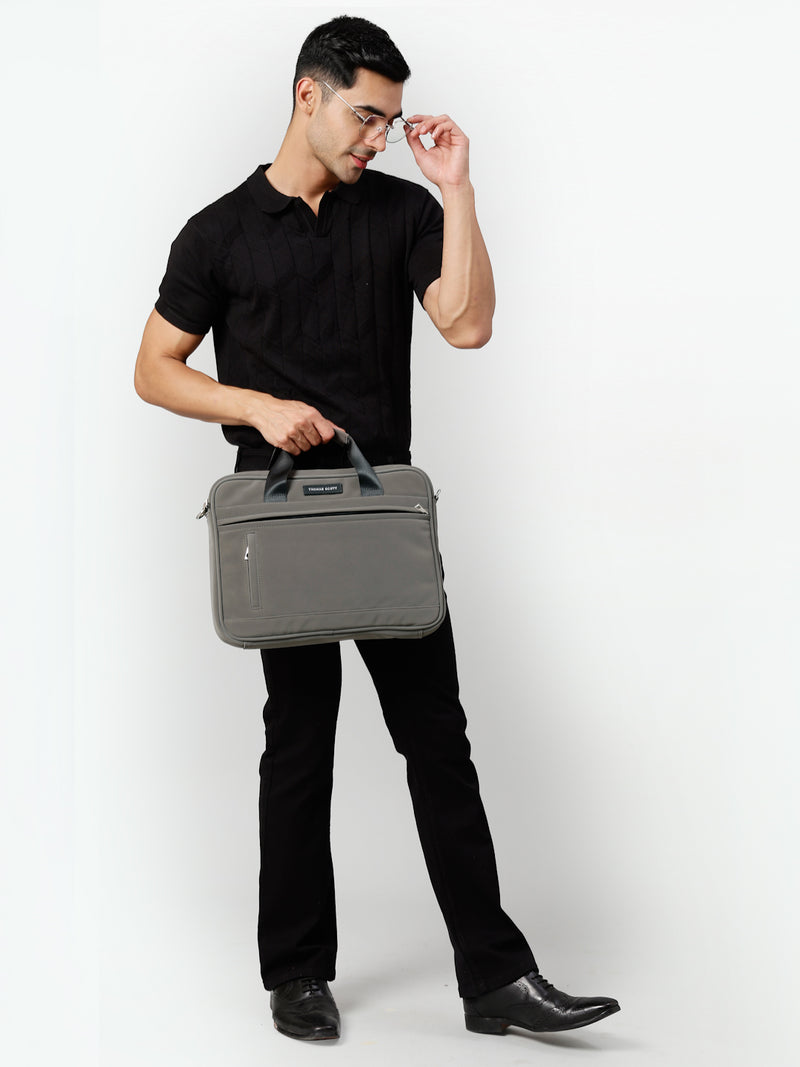 Thomas Scott Men PU Laptop Bag