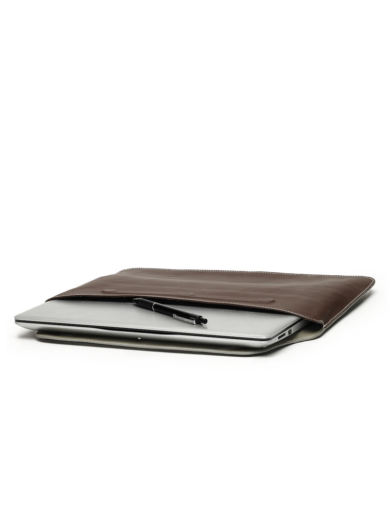 Thomas Scott Men PU Laptop Sleeve