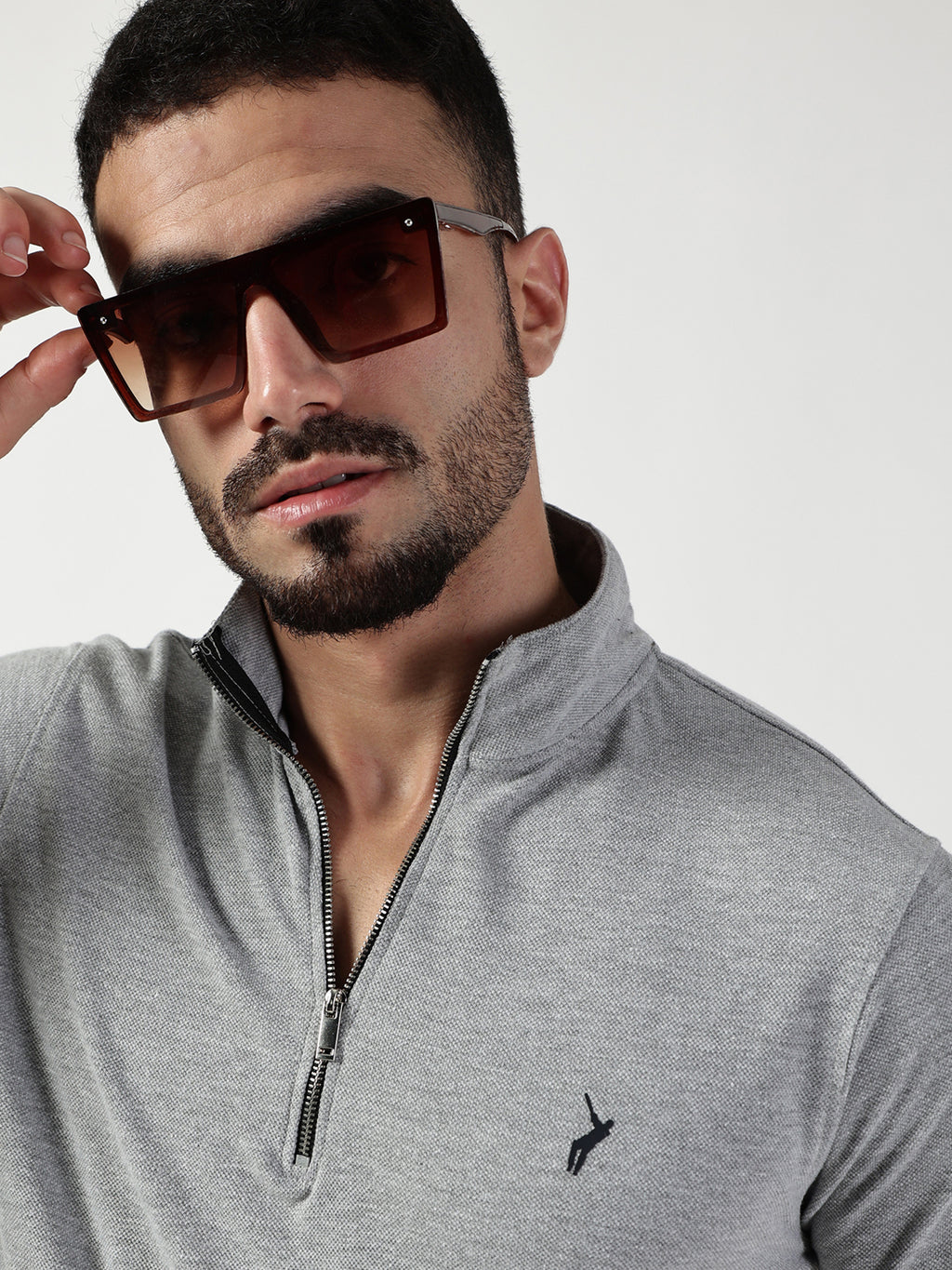 Thomas Scott Men High Neck Slim Fit T-shirt