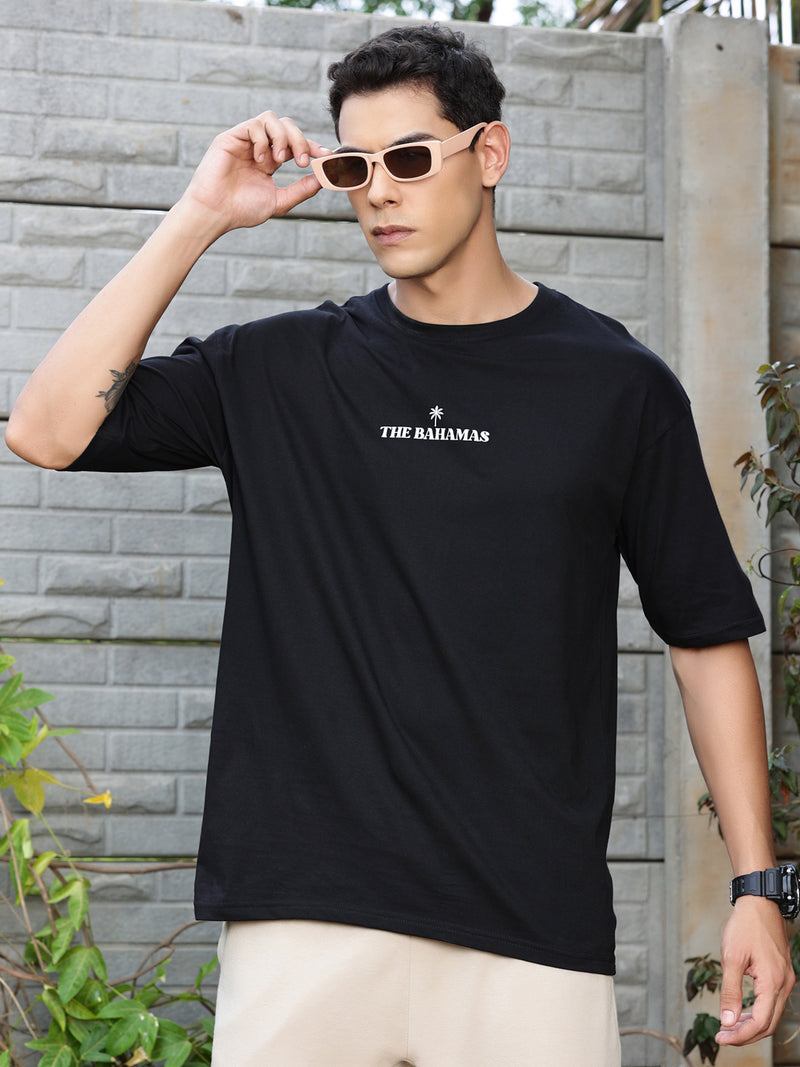 Thomas Scott Men Typography Printed Cotton T-Shirt