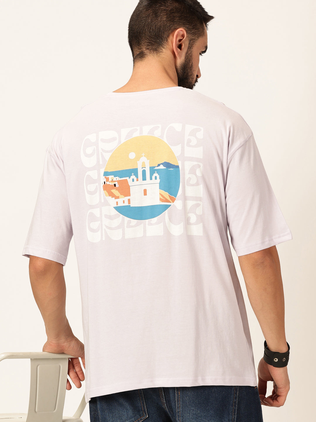 Thomas Scott Men Round Neck Printed Cotton T-shirt