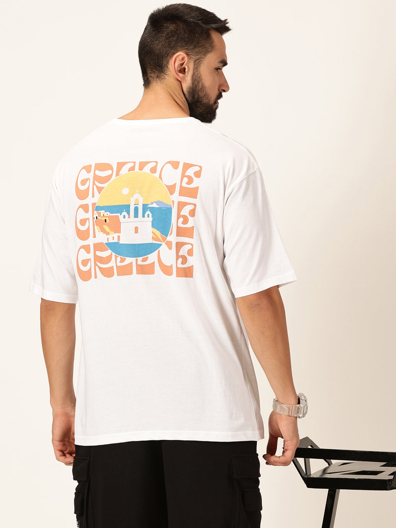 Thomas Scott Men Round Neck Typography Printed Bio Finish Cotton T-shirt