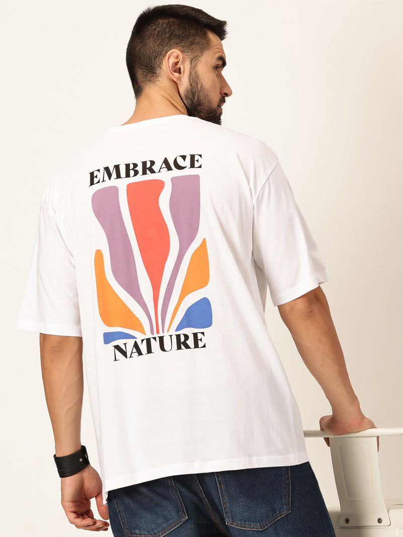Thomas Scott Men Oversized Graphic Printed Cotton Bio Finish T-shirt
