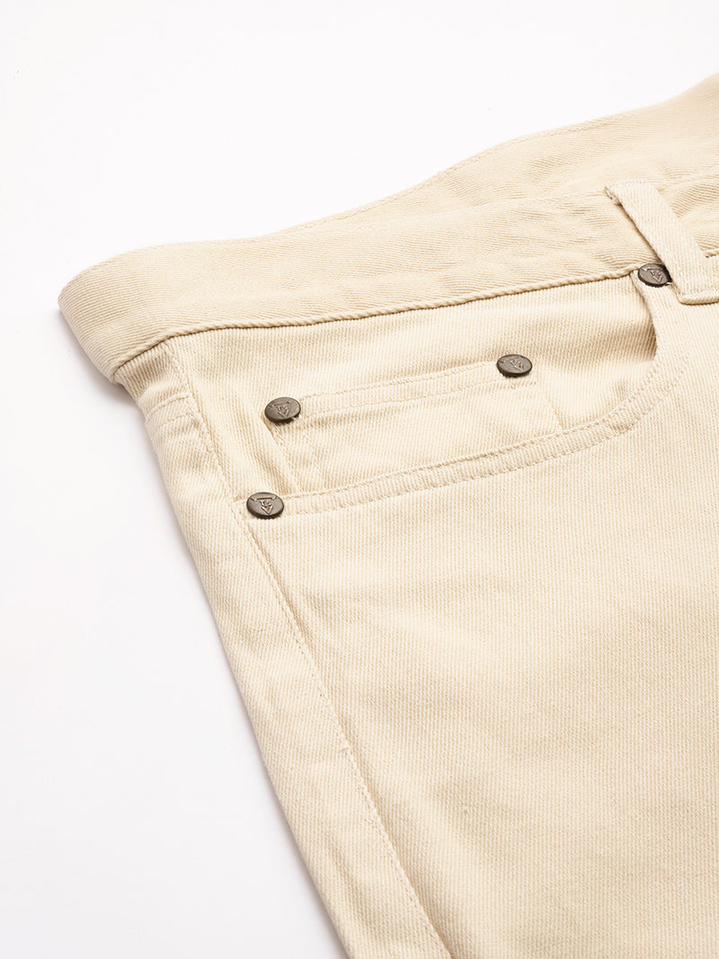 Thomas Scott Men Plus Size Smart Easy Wash Pure Cotton Chinos Trousers