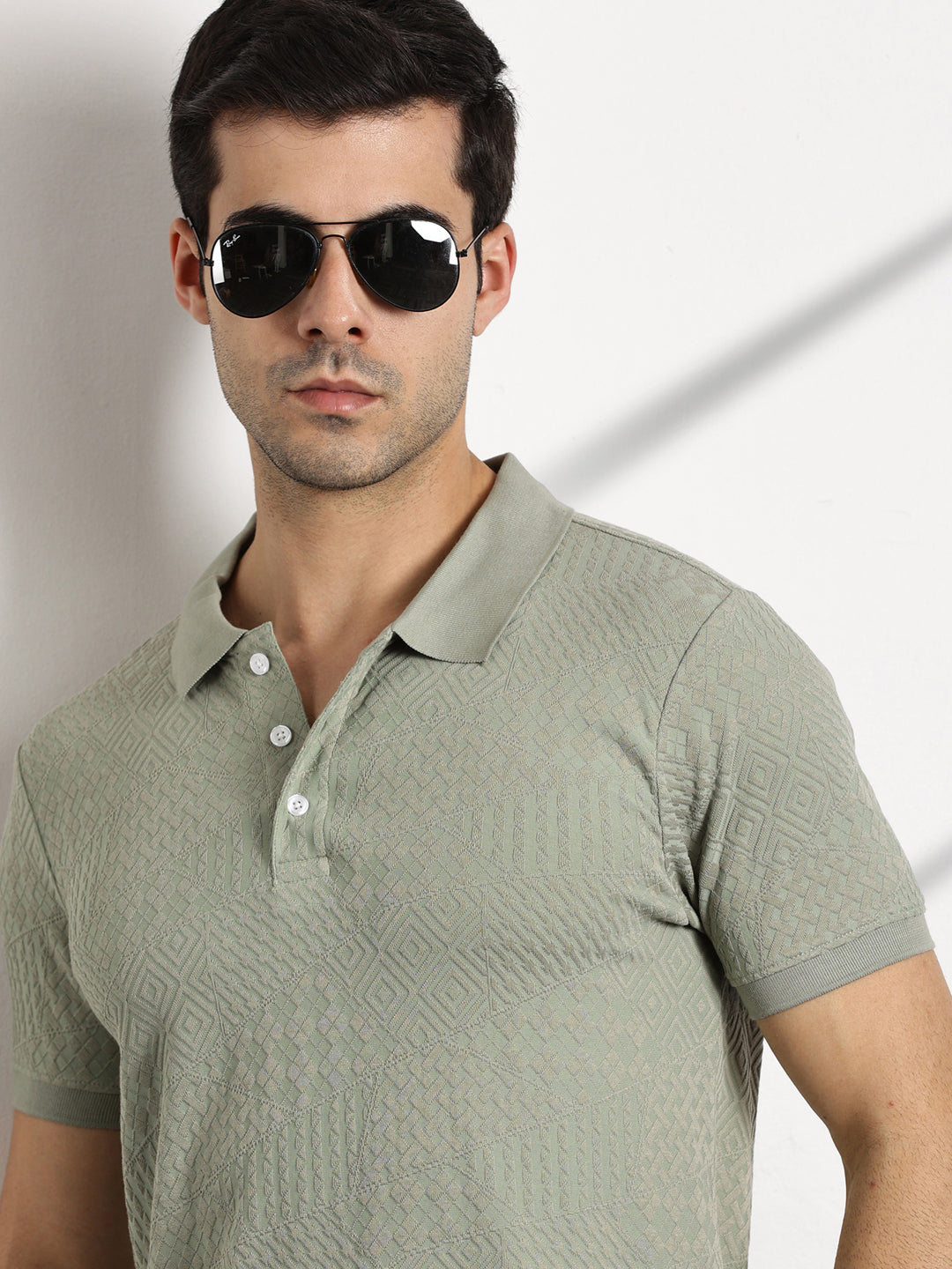 Thomas Scott Men Pista Polo Collar T-shirt