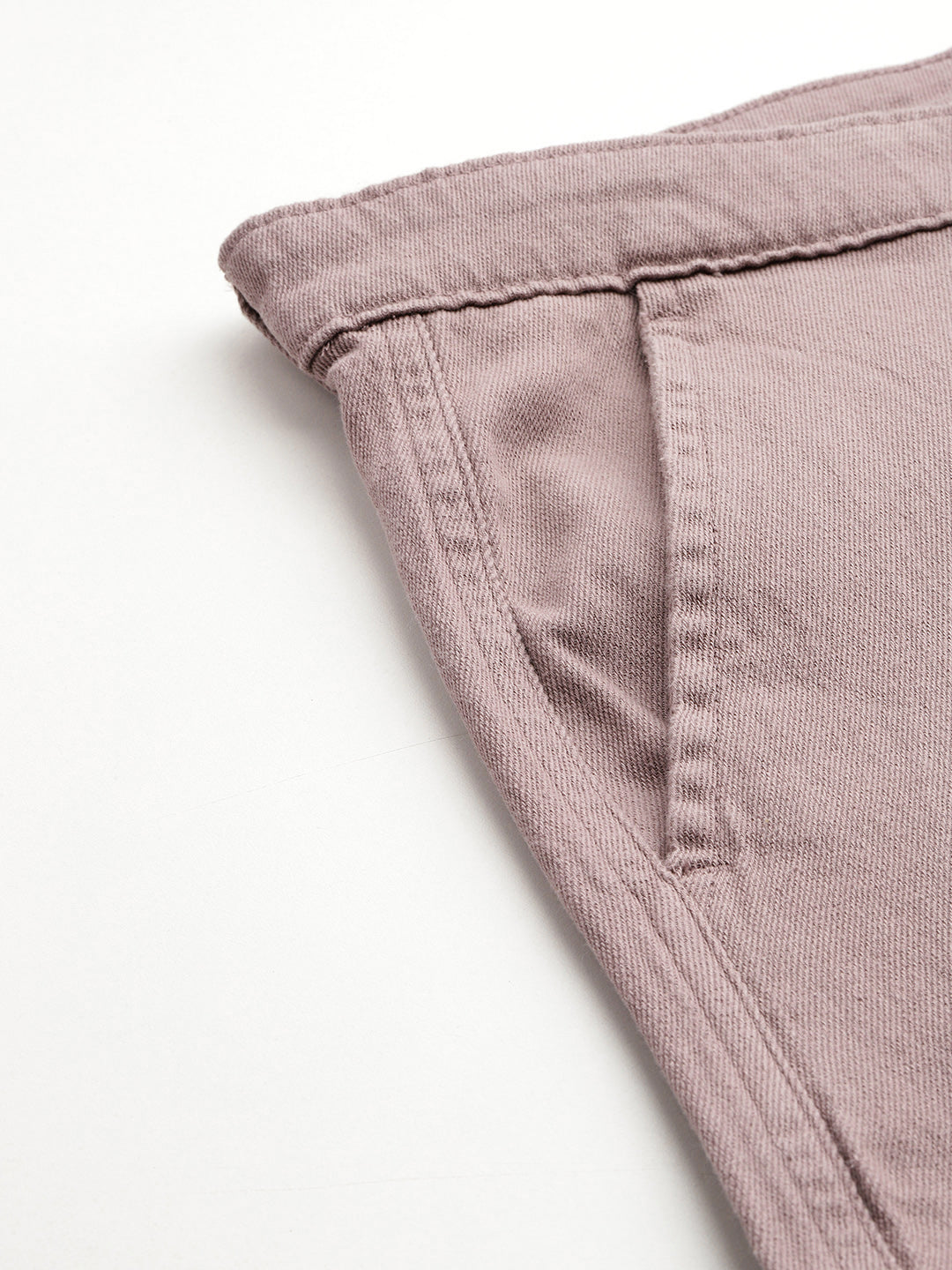 Thomas Scott Men Lavender Plus Size Regular Fit Mid-Rise Woven Cargo Shorts