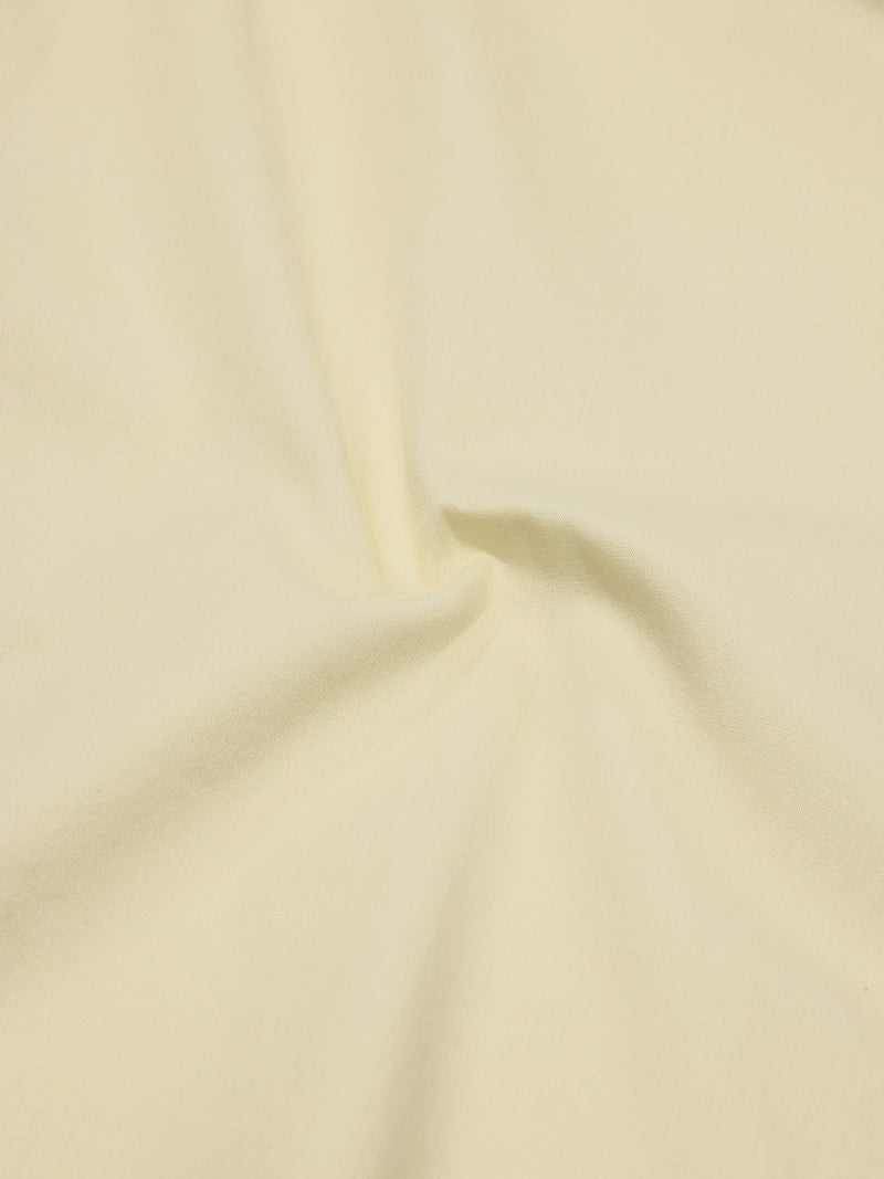 Thomas Scott Men Yellow Cotton Casual Shirt Plus Size Regular Fit Spread Collar Long Sleeve