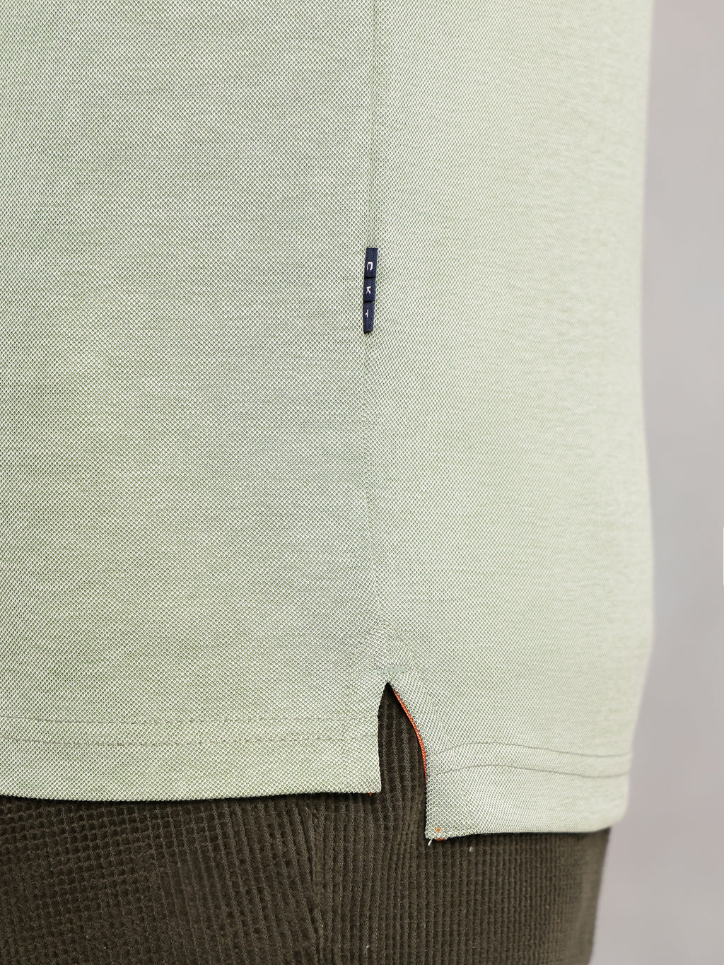 Thomas Scott Men Green Cricket Club Collection Regular Fit Short Sleeves Solid Polo Collar Knitted T-Shirt