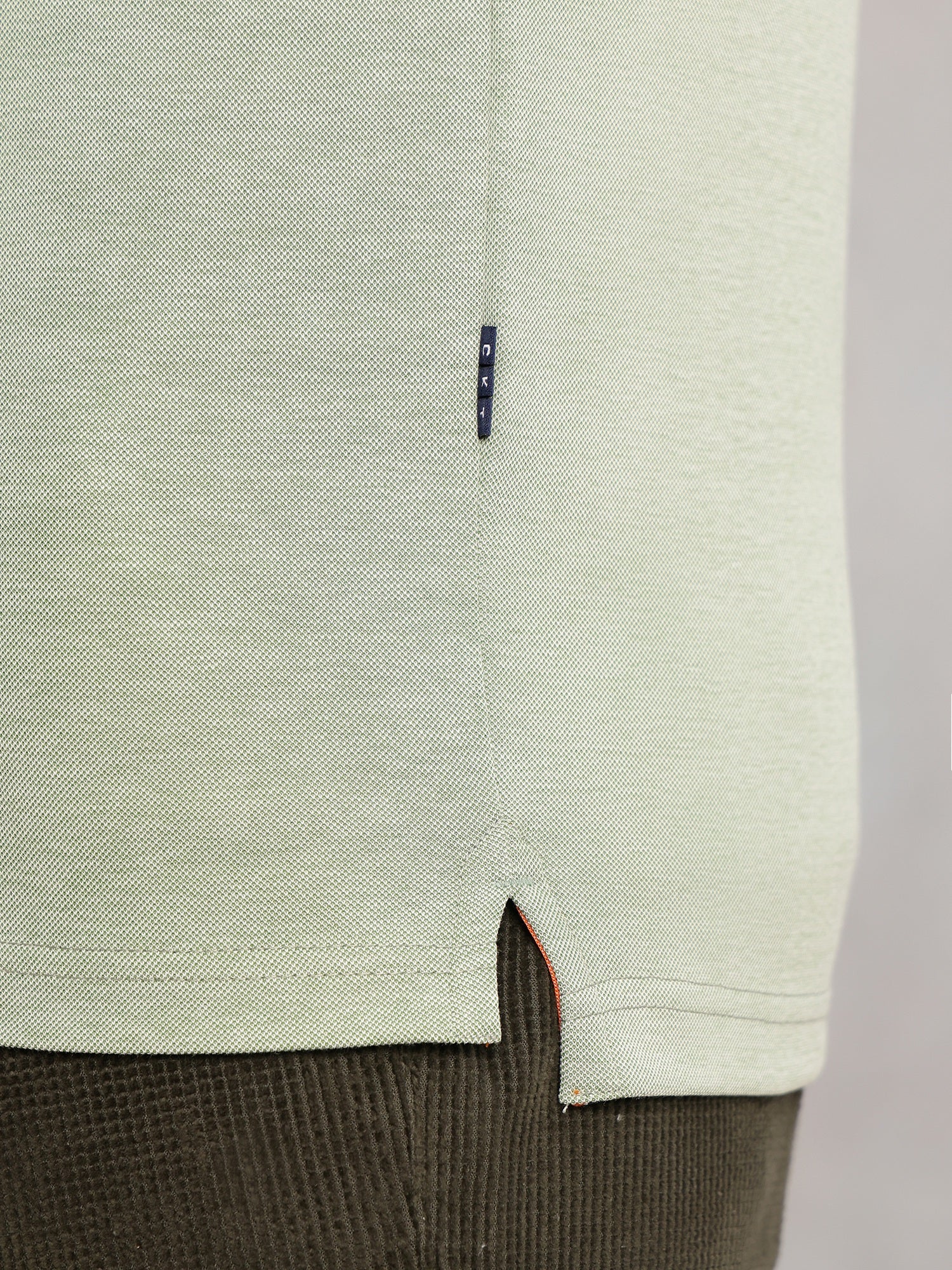 Thomas Scott Men Green Cricket Club Collection Regular Fit Short Sleeves Solid Polo Collar Knitted T-Shirt