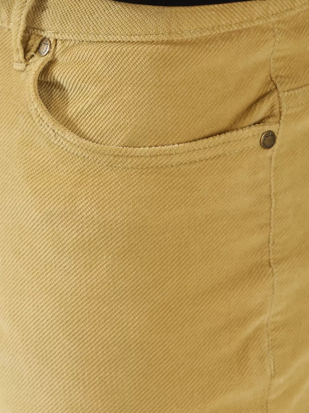 Thomas Scott Men Slim Fit Corduroy Chinos Trousers