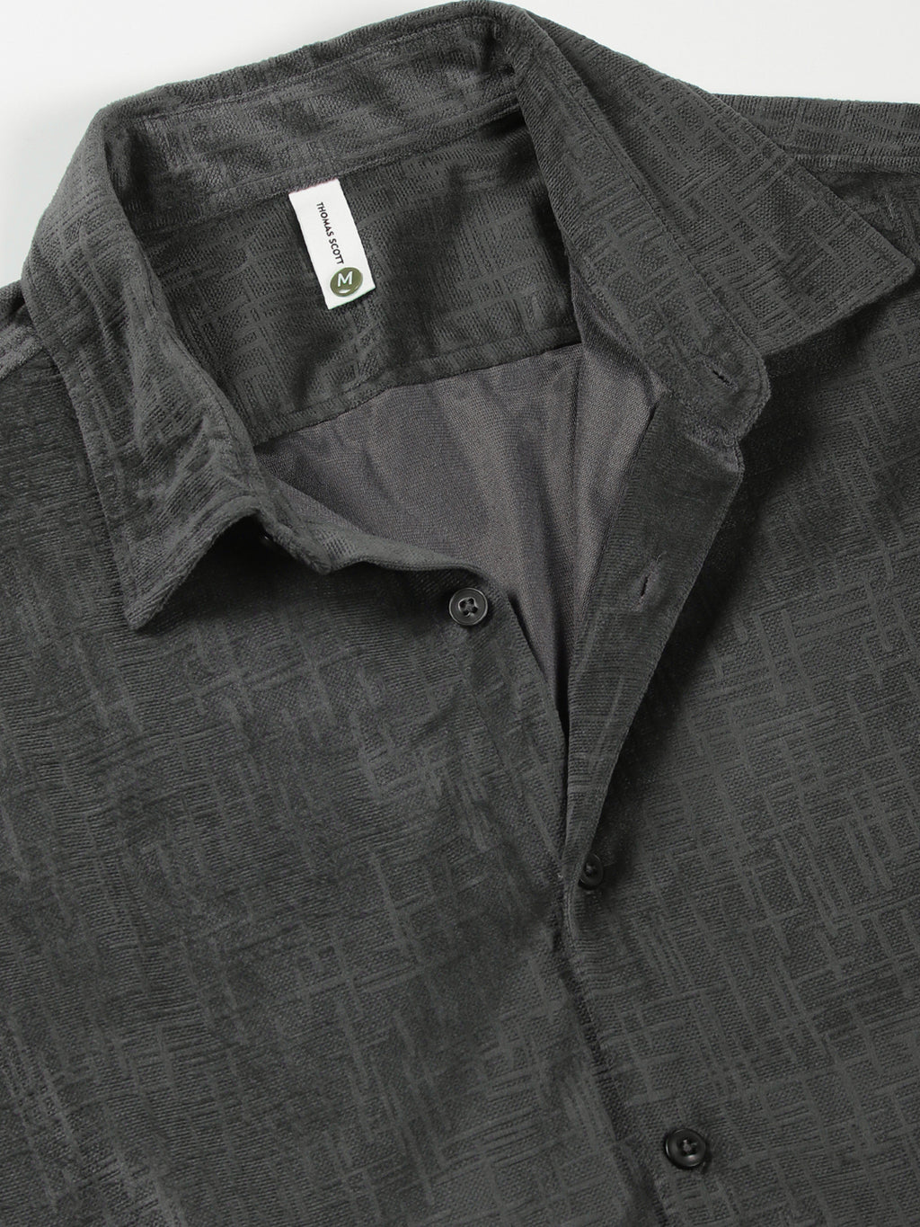 Thomas Scott Men Premium Slim Fit Opaque Casual Shirt