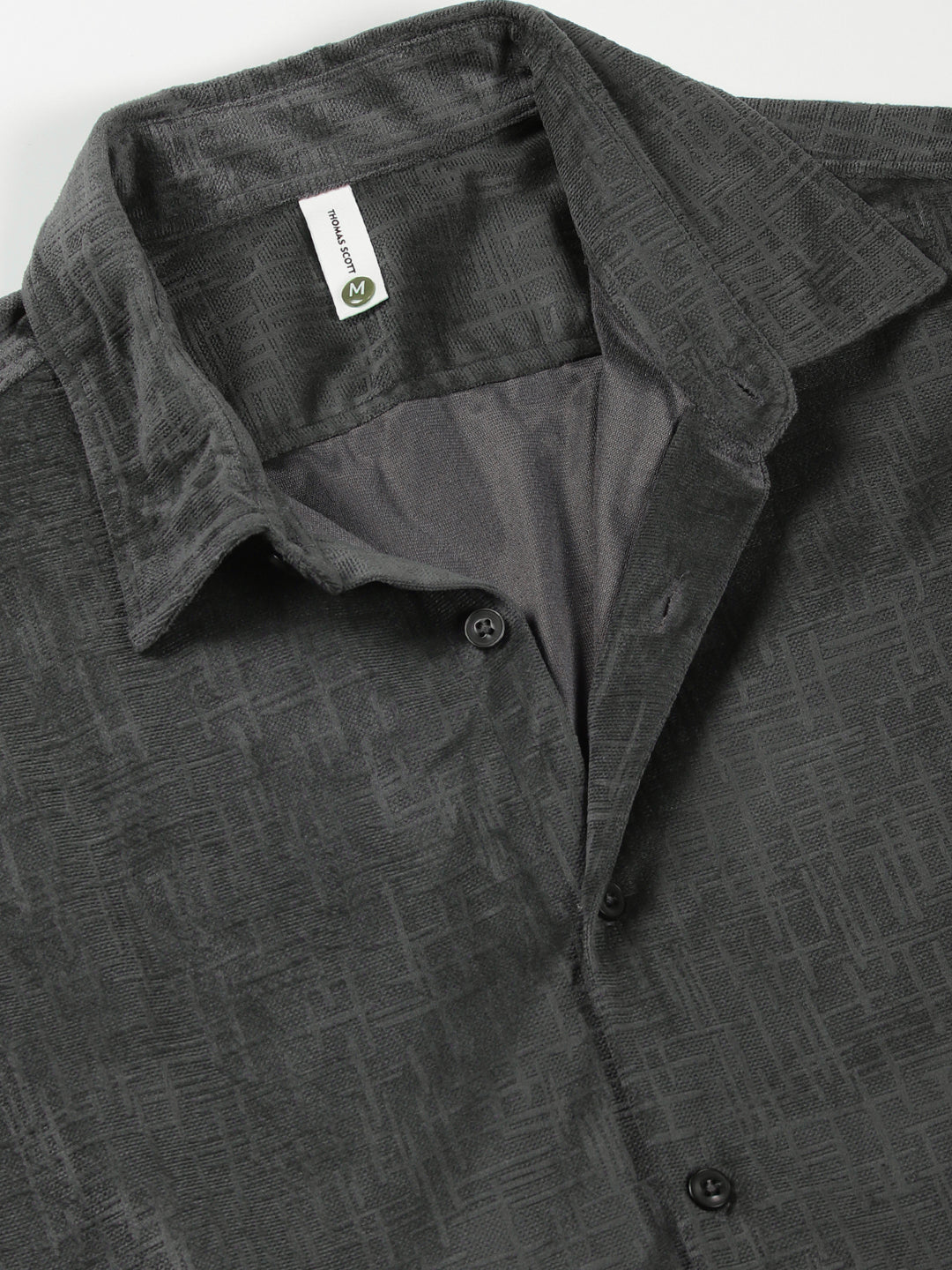 Thomas Scott Men Premium Slim Fit Opaque Casual Shirt