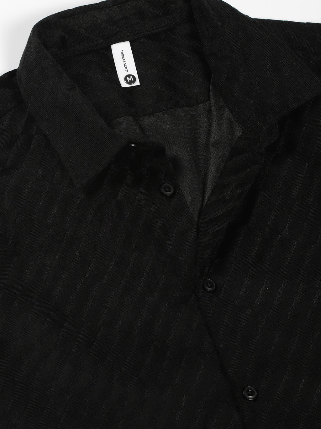 Thomas Scott Men Premium Slim Fit Opaque Casual Shirt