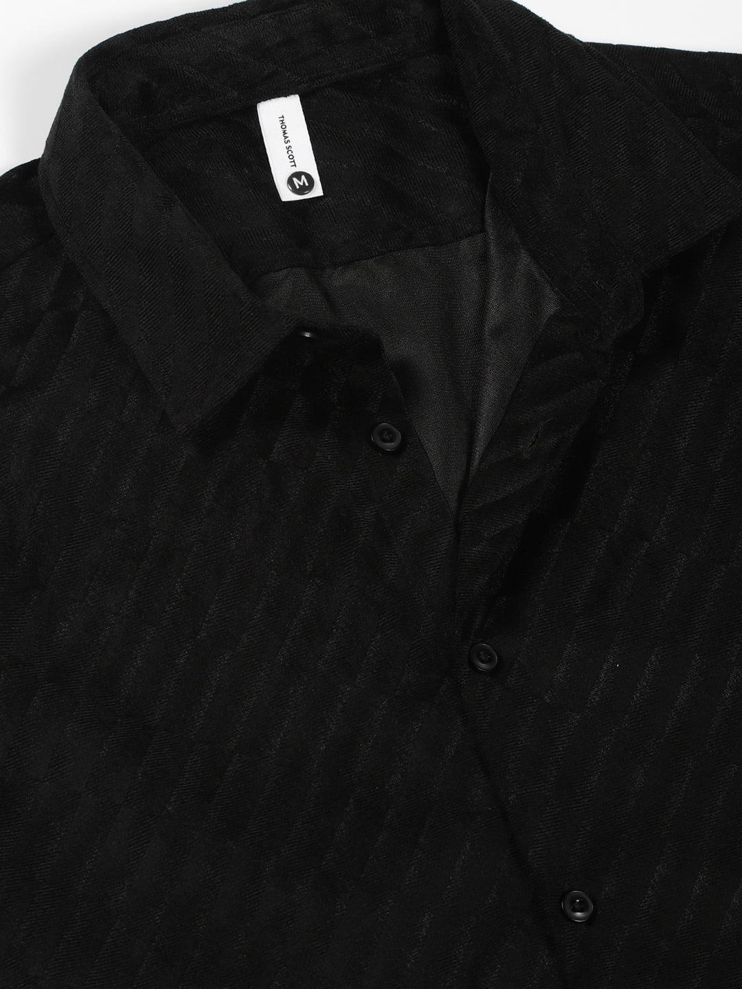 Thomas Scott Men Premium Slim Fit Opaque Casual Shirt