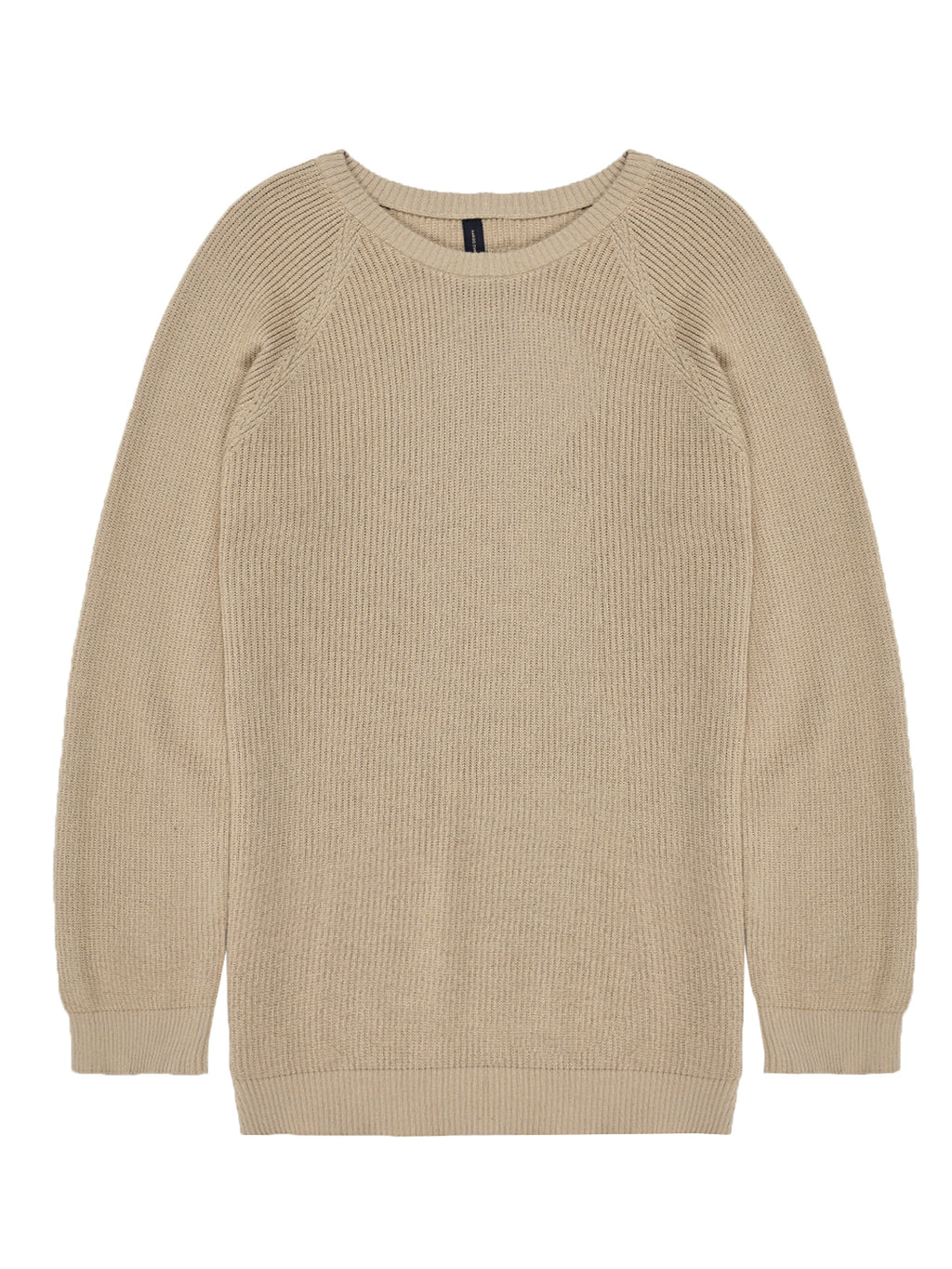 Thomas Scott Men Ribbed Self Design Round Neck Cotton Pullover Ribbed Sweater