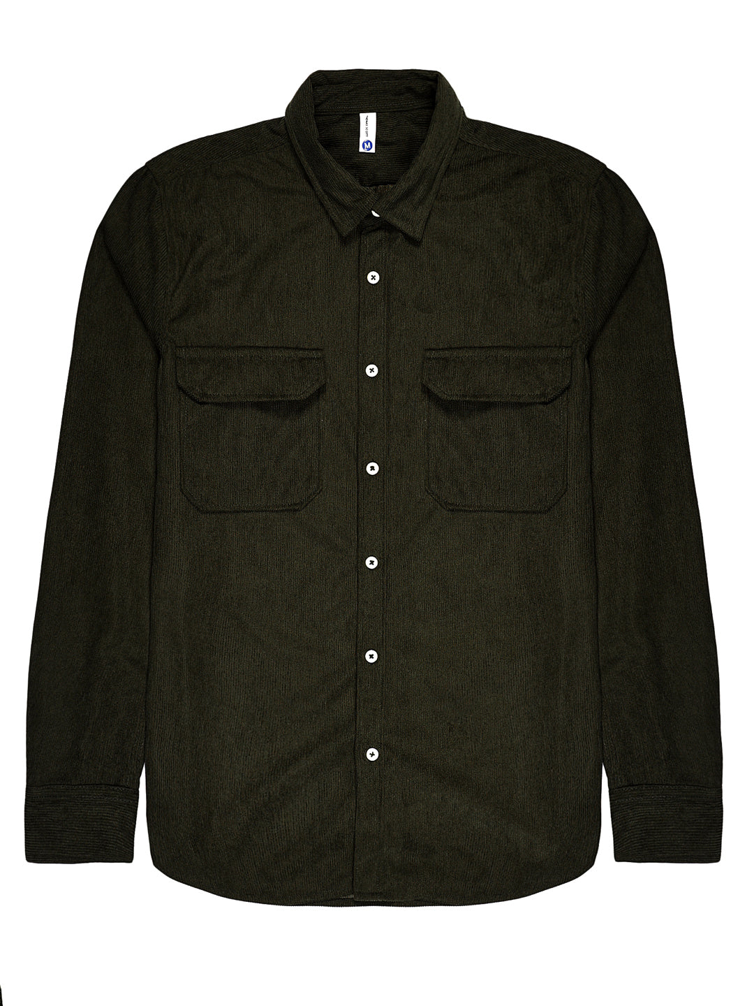 Thomas Scott Men Premium Slim Fit Opaque Corduroy Casual?Shirt