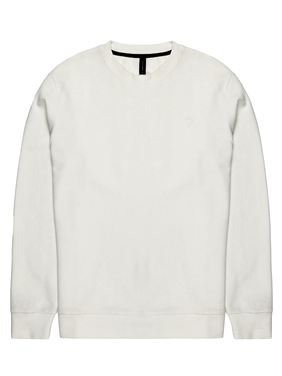 Thomas Scott Men Anti Odour Solid Round Neck Pullover Sweatshirt
