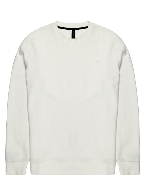 Thomas Scott Men Anti Odour Solid Round Neck Pullover Sweatshirt
