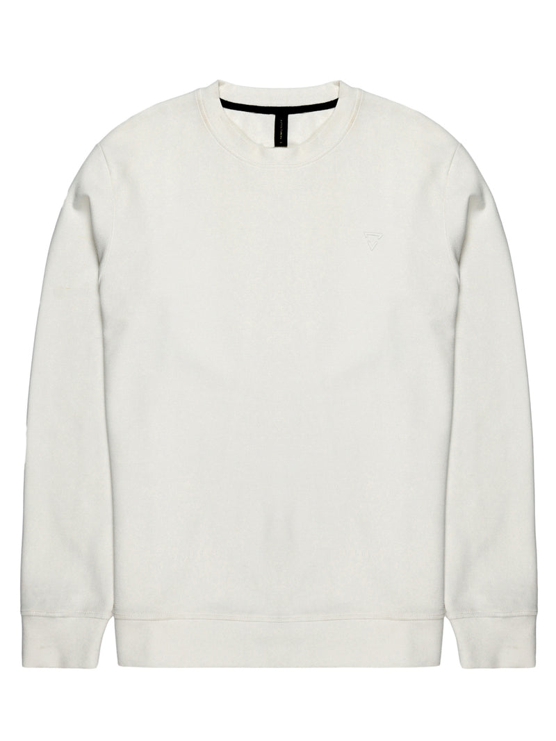Thomas Scott Men Anti Odour Solid Round Neck Pullover Sweatshirt