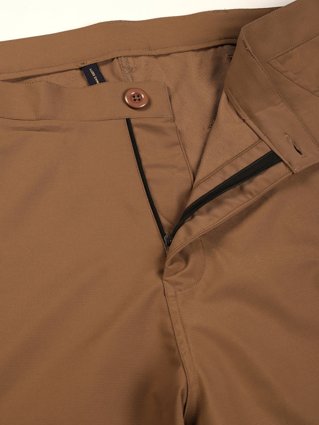 Thomas Scott Men Classic Loose Fit Cargos Trousers