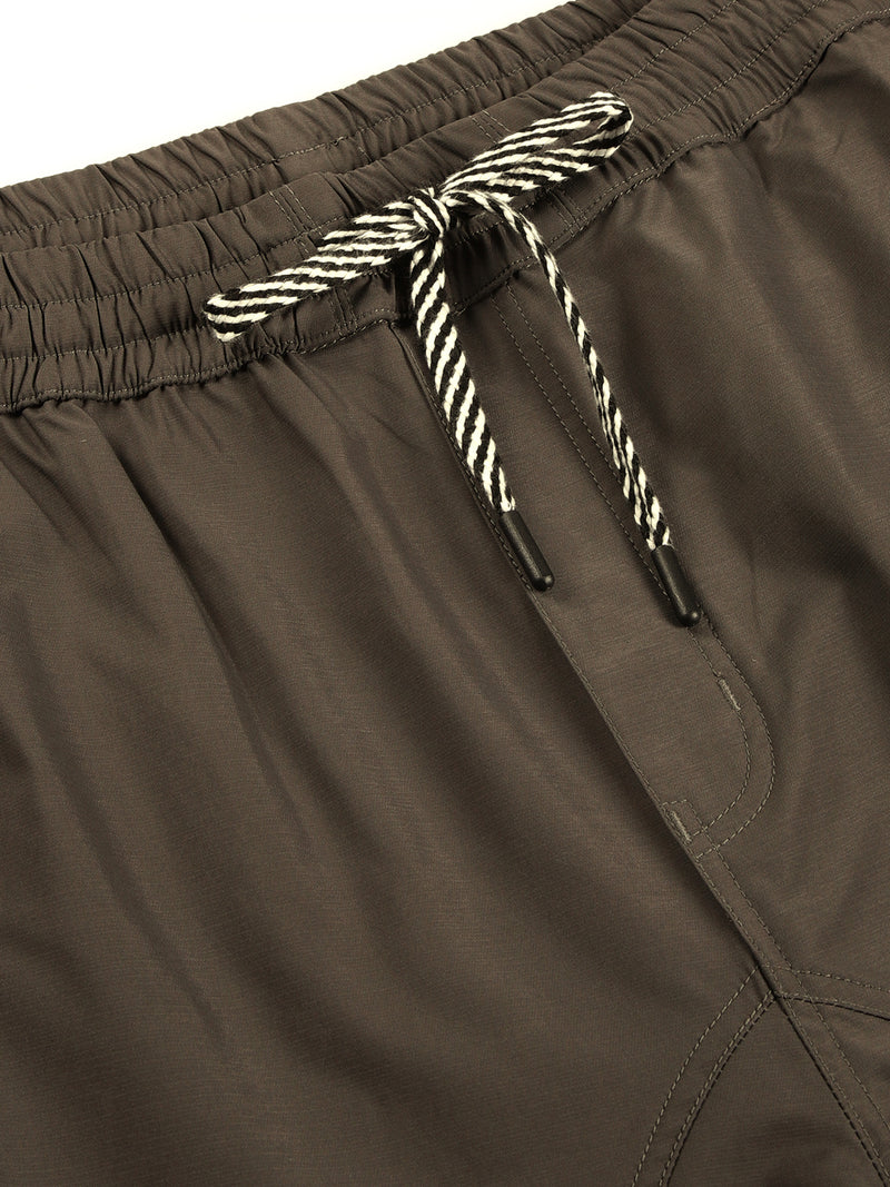 Thomas Scott Men Smart Loose Fit Wrinkle Free Cargos Trousers