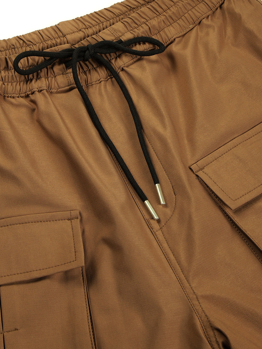 Thomas Scott Men Smart Loose Fit Wrinkle Free Cargos Trousers
