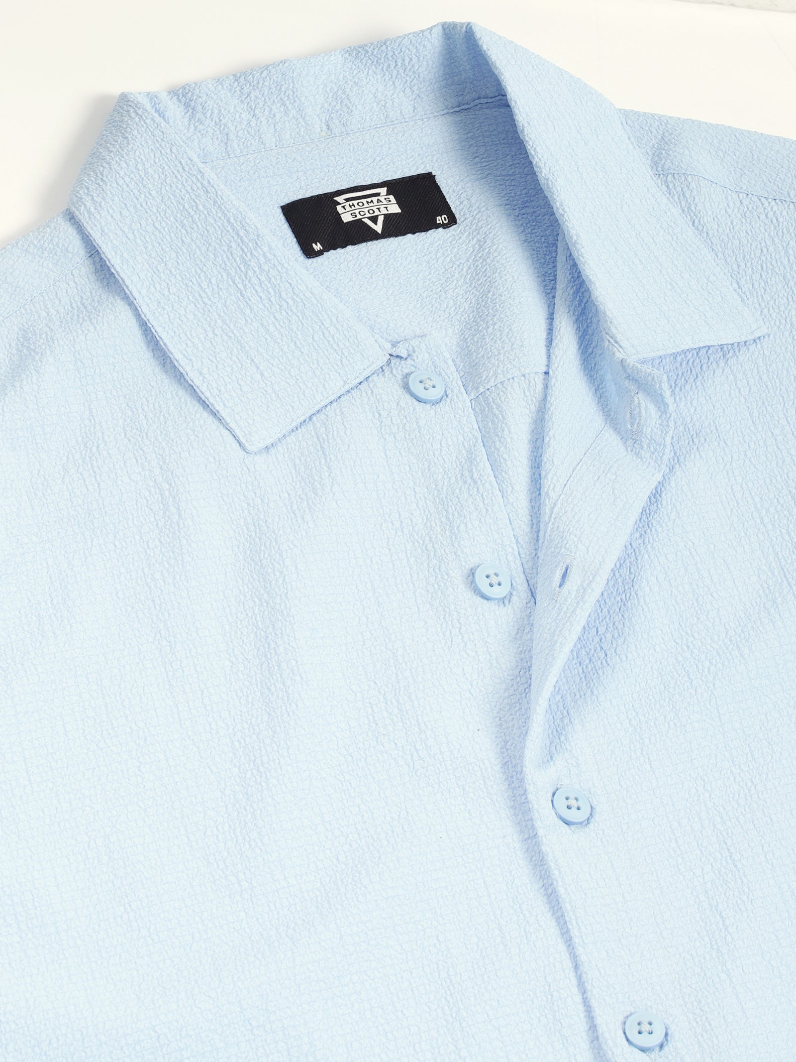 Thomas Scott Men Premium Opaque Casual Shirt