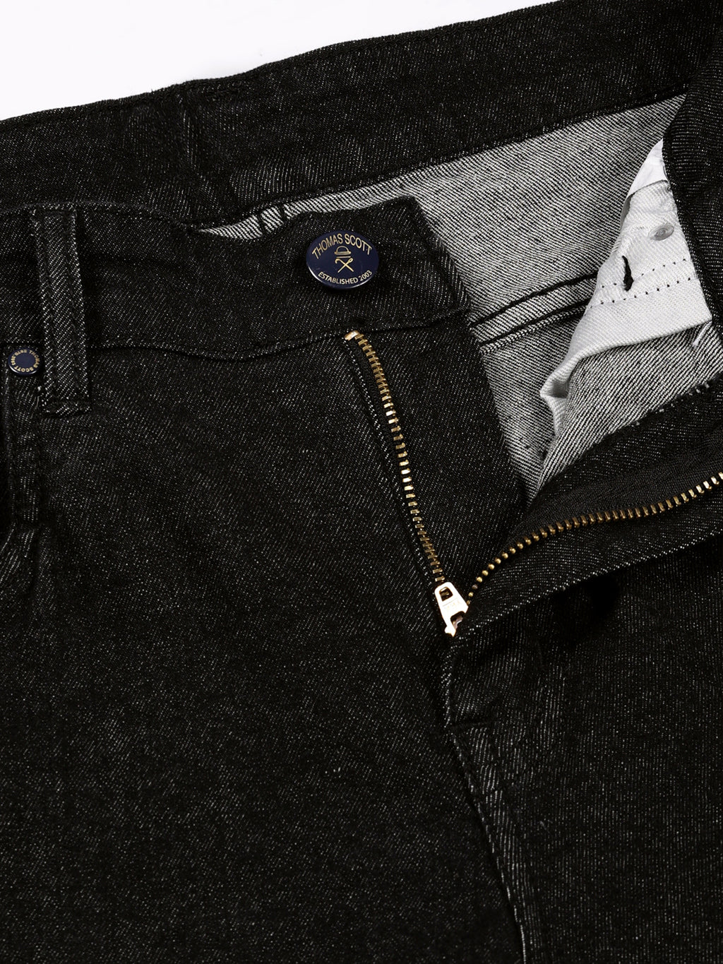 Thomas Scott Men Smart Regular Fit Stretchable Jeans