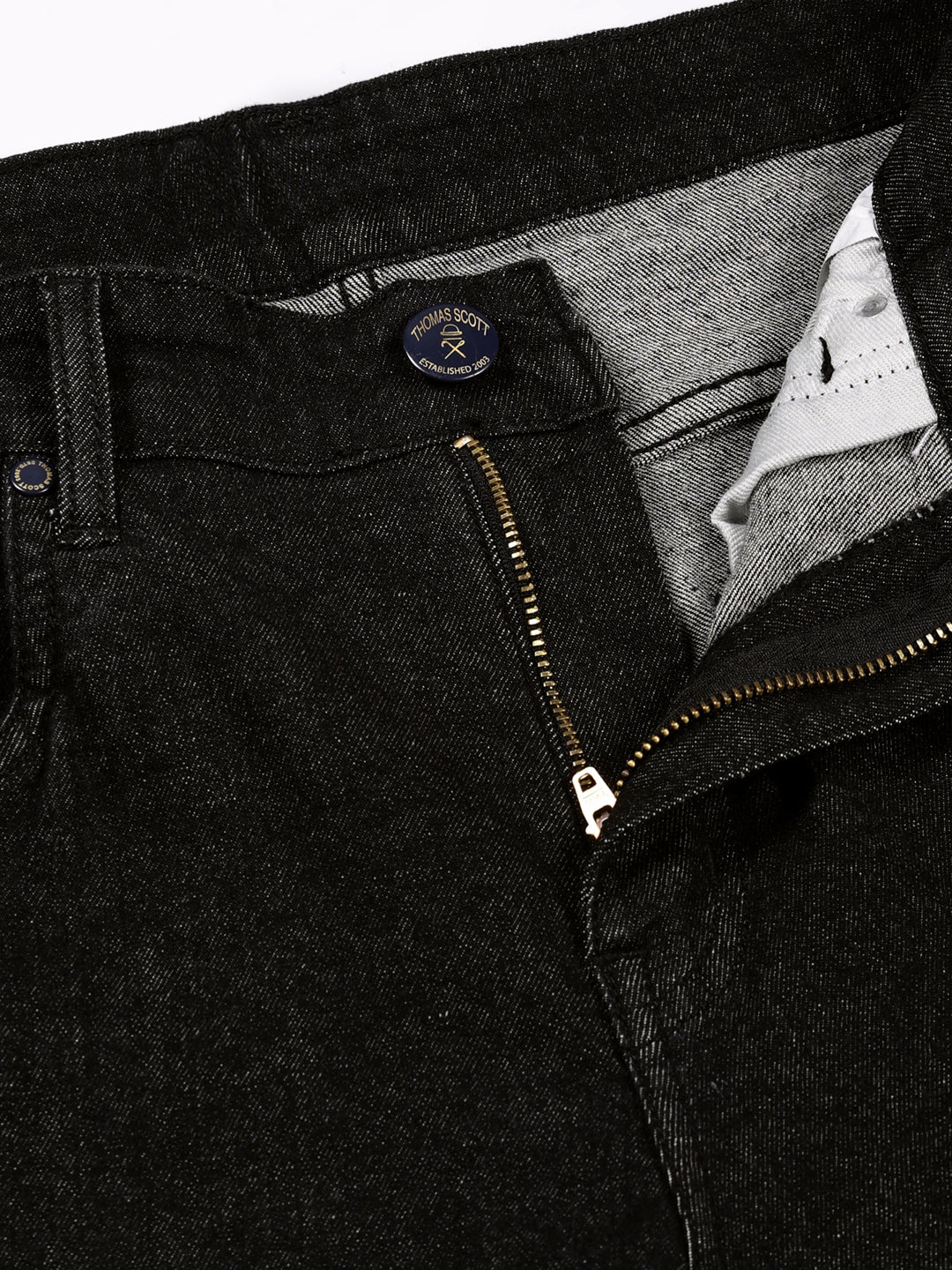 Thomas Scott Men Smart Regular Fit Stretchable Jeans