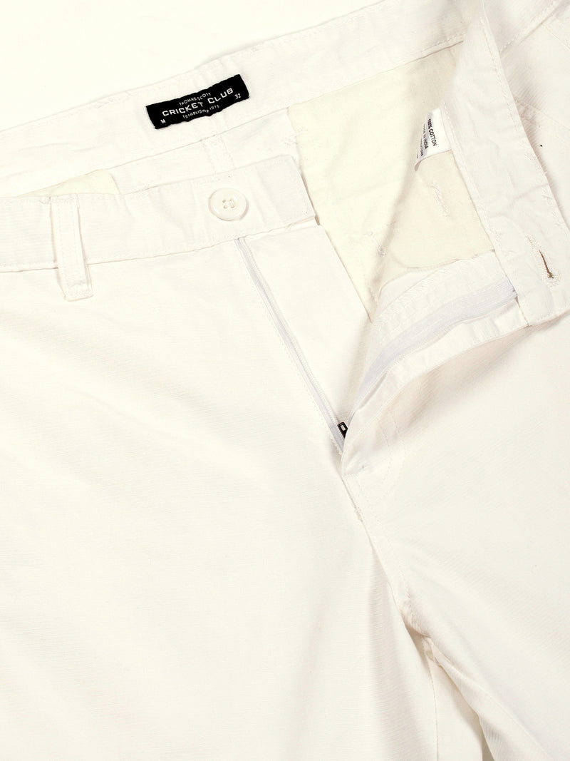Thomas Scott Men Smart Straight Fit Easy Wash Cargo Trouser