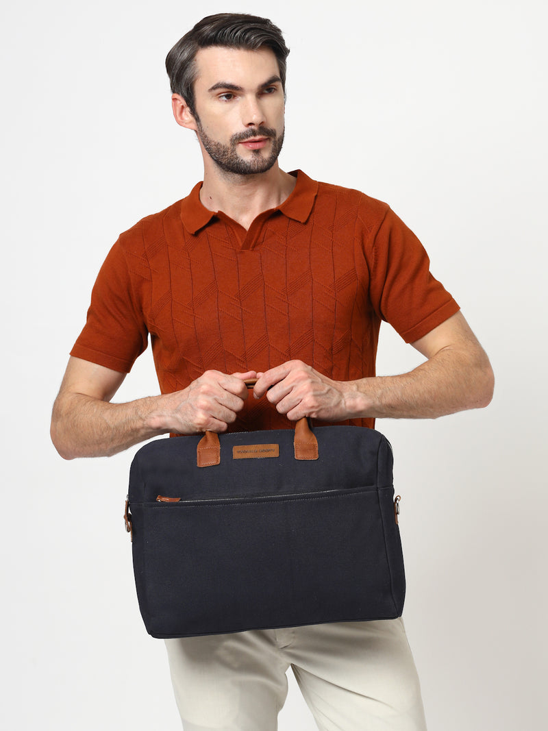 Thomas Scott Men Detachable Sling Strap Laptop Bag