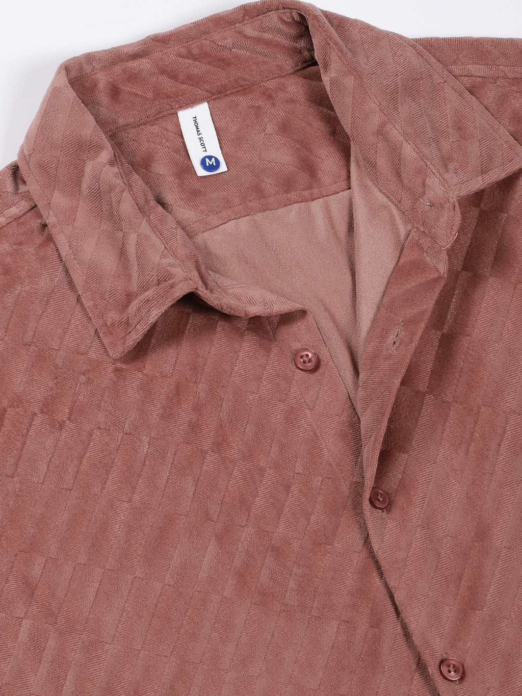 Thomas Scott Men Premium Slim Fit Opaque Casual Shirt