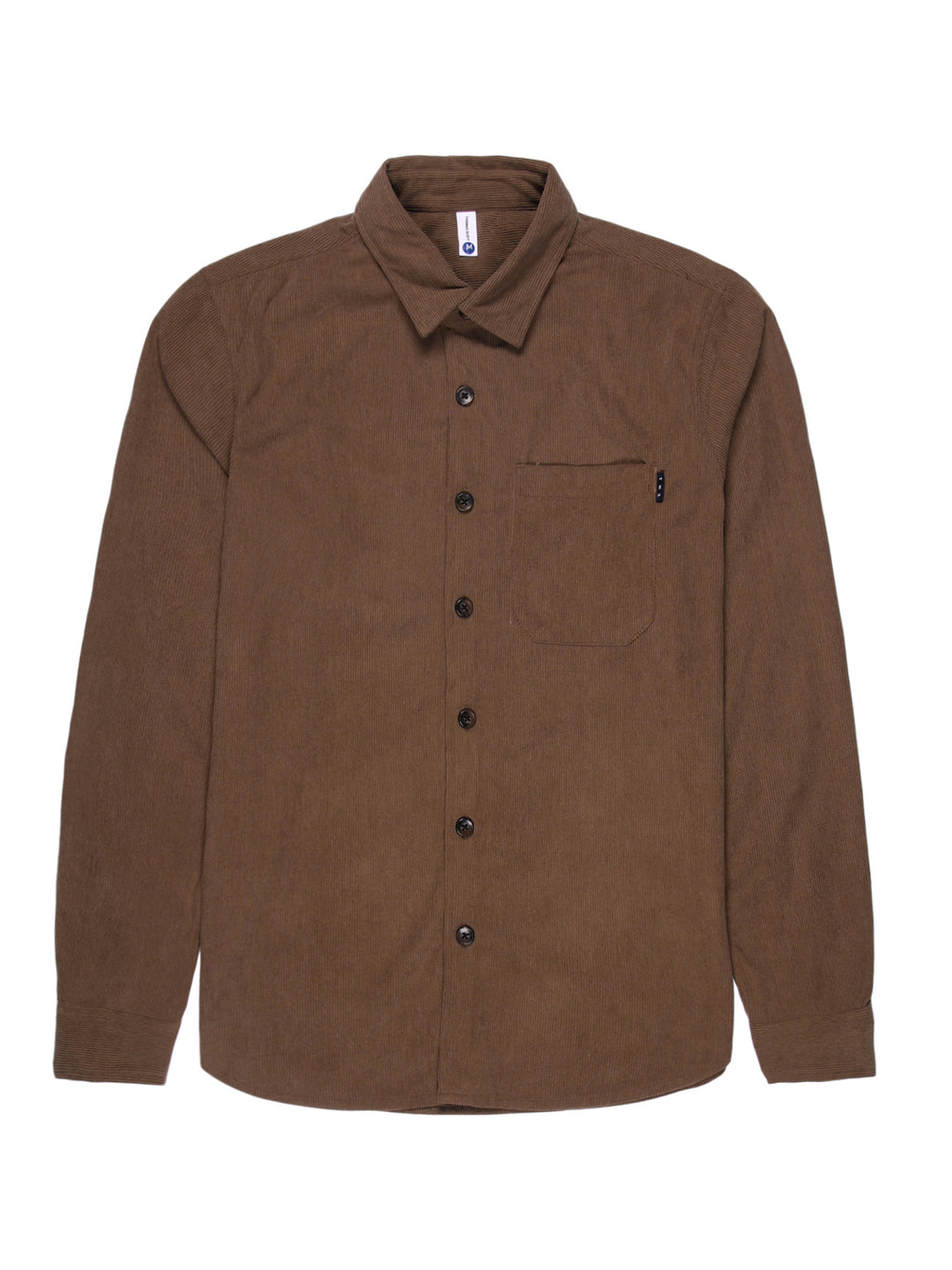 Thomas Scott Men Brown Premium Spread Collar Textured Relaxed Fit Casual Shirt