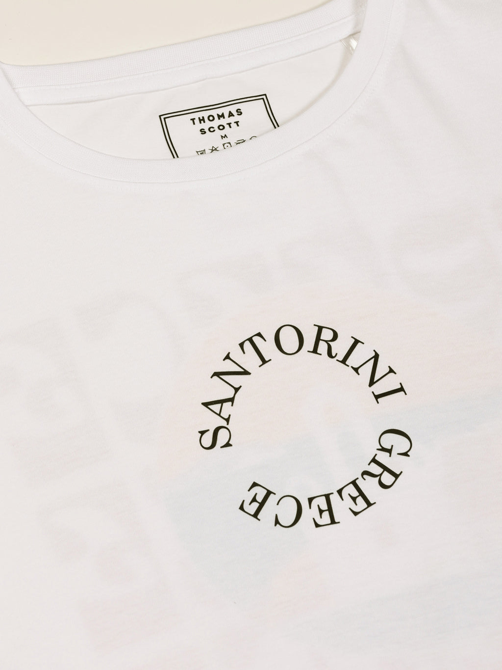 Thomas Scott Men Round Neck Typography Printed Bio Finish Cotton T-shirt