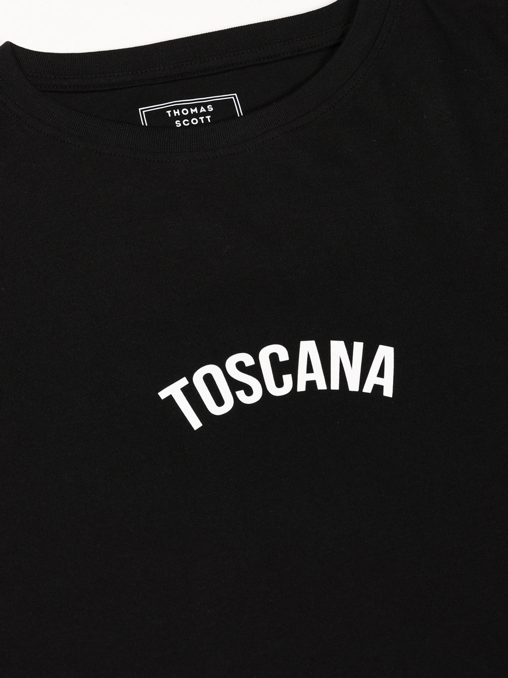 Thomas Scott Men Round Neck Typography Bio Finish Cotton T-shirt