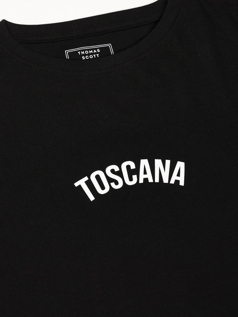 Thomas Scott Men Round Neck Typography Bio Finish Cotton T-shirt