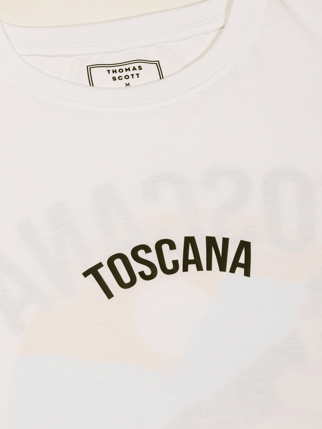 Thomas Scott Men Round Neck Typography Printed Bio Finish T-shirt