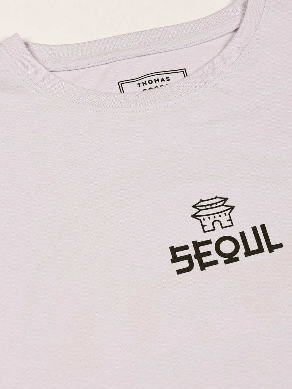 Thomas Scott Men Round Neck Typography Bio Finish Cotton T-shirt