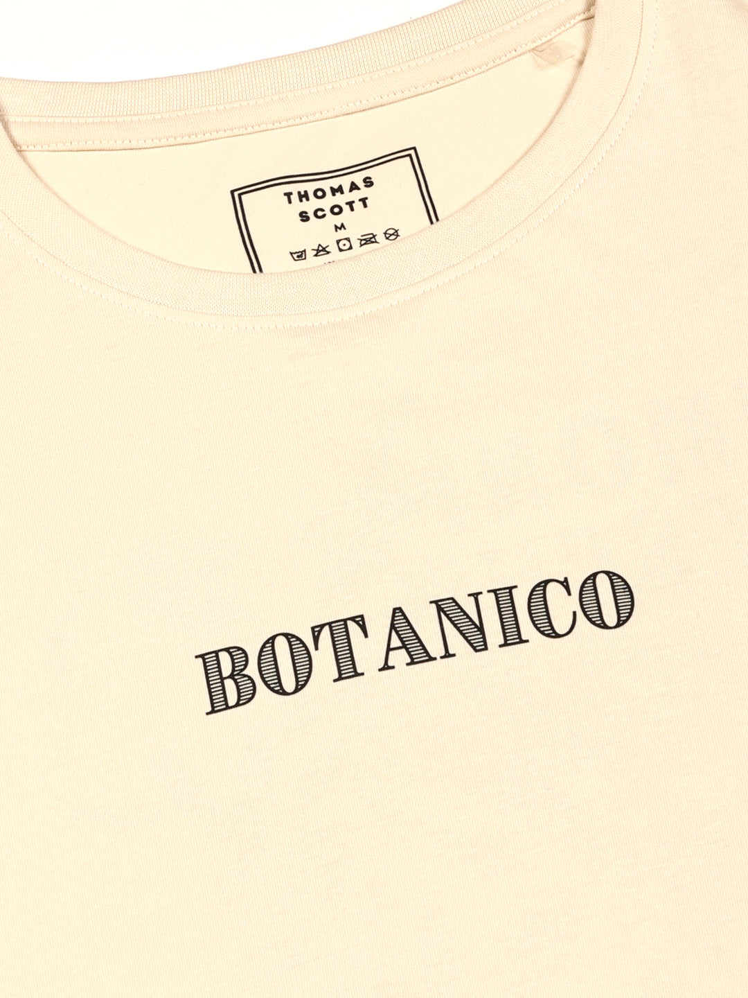 Thomas Scott Men Oversized Graphic Printed Bio Finish Cotton T-shirt